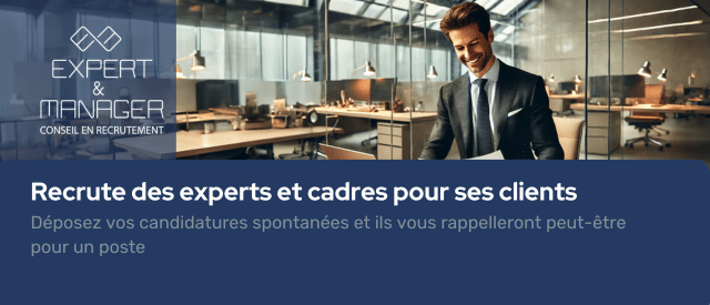 Cabinet qui recrute des experts et managers pour des entreprises qui recrutent